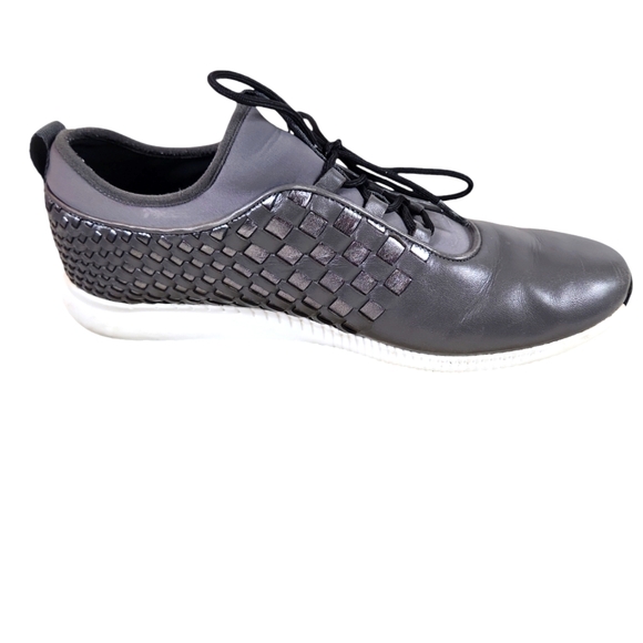 Cole Haan Shoes - COLE HAAN, Studio Grand, women's Gray Leather casual shoes, Sz 8B